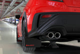 Rally Armor 2022+ Subaru WRX Black UR Mud Flap Altered Font Met. Blk Logo