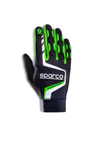 Load image into Gallery viewer, Sparco Gloves Hypergrip+ 08 Black/Green