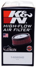 Load image into Gallery viewer, K&amp;N Replacement Air Filter 4in ID x 5.25in OD x 2in Height