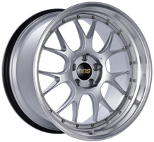Load image into Gallery viewer, BBS LM-R 19x9.5 5x114.3 ET25 Diamond Silver Center Diamond Cut Lip Wheel - 82mm PFS Required