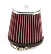 Load image into Gallery viewer, K&amp;N Universal Clamp-On Air Filter 2-1/8in Flange 4in x 3in Base 3in x 2in Top 4in Length
