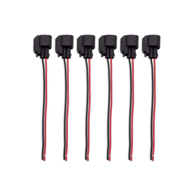 BLOX Racing Injector Pigtail Ev14 Female - Set Of 6