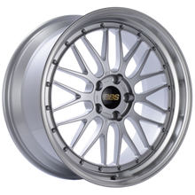 Load image into Gallery viewer, BBS LM 19x9.5 5x112 ET38 Diamond Silver Center / Diamond Cut Lip Wheel 82mm PFS/Clip Required