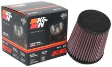 Load image into Gallery viewer, K&amp;N Universal Clamp-On Air Filter 3-15/16in FLG / 5-1/2in B / 4-1/2in T / 6in H