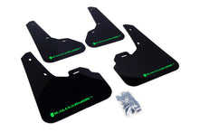 Load image into Gallery viewer, Rally Armor 10-13 Mazda3/Speed3 (Hatch/Sedan) Black UR Mud Flap w/Green Logo