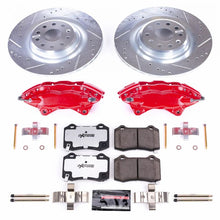 Load image into Gallery viewer, Power Stop 12-16 Tesla S Rear Z26 Street Warrior Brake Kit w/Calipers