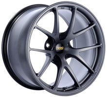 Load image into Gallery viewer, BBS RI-A 18x11 5x120 ET37 Matte Graphite Wheel -82mm PFS/Clip Required