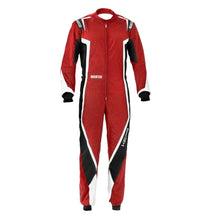 Load image into Gallery viewer, Sparco Suit Kerb Large RED/BLK/WHT
