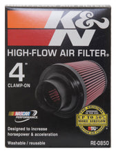 Load image into Gallery viewer, K&amp;N Universal Air Filter (4in. Flange / 6in. Base OD / 4-5/8in. Top OD / 6in. Height)