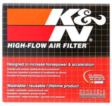 Load image into Gallery viewer, K&amp;N Universal Chrome Filter 1 15/16 inch FLG / 3 inch Base / 2 inch Top / 3 inch Height