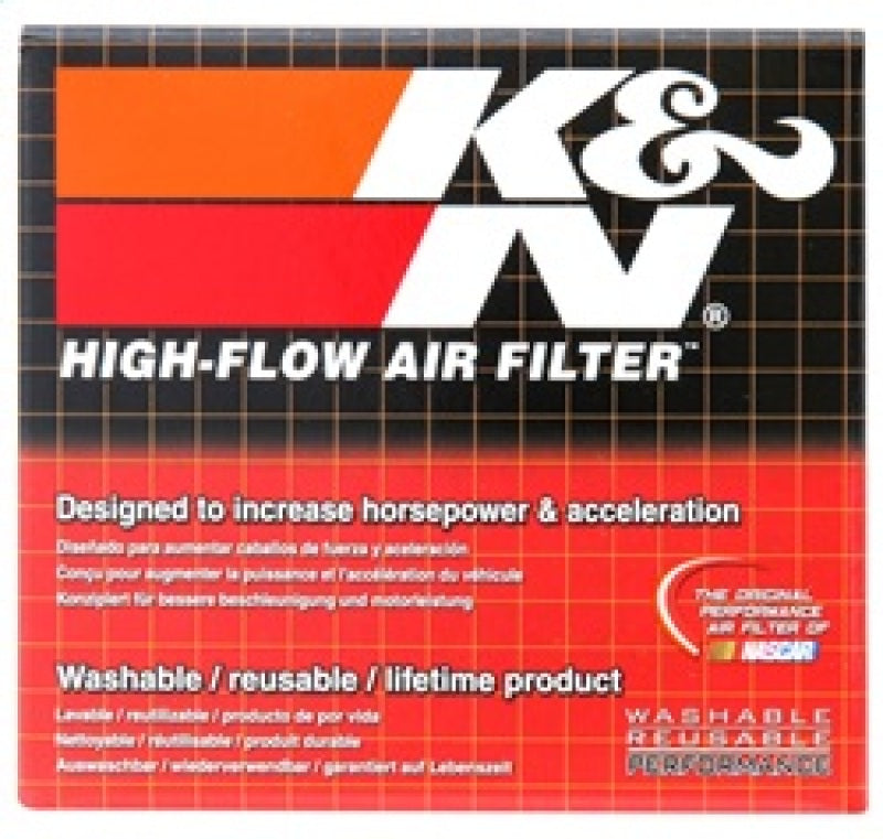 K&N Universal Rubber Filter Round Tapered 3in Base OD x 2in Top OD x 3in H